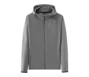 Chaquetas Impermeables Reversibles Ligeras Personalizadas de Tallas Grandes, Chaquetas Unisex Resistentes al Viento con Cierre de Cremallera, Servicio OEM - Product Image 4