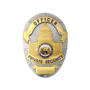 Fabricant d'insignes de rang dernière conception insigne en métal pour hommes pour uniforme taux bon marché Badges entièrement personnalisés - Product Image 1