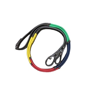 Riendas de Cuero Premium con Hebillas de Goma para Caballos, Riendas Ecuestres, Equipo de Equitación - Product Image 2