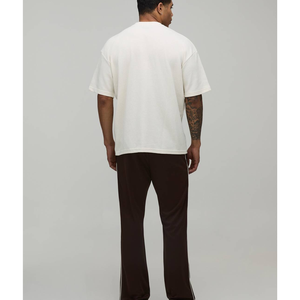 T-shirt Homme Personnalisé en Coton Lourd 100% Coton, Taille US, Style Décontracté Streetwear, Respirant, avec Logo Imprimé en Relief, Coupe Ample - Product Image 5