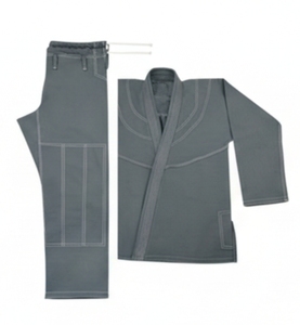 Kimono de Jiu Jitsu Personalizado, Cumple con la Normativa IBJJF, para Hombre, 440 GSM, 100% Algodón, Tejido Perlado, Logotipo Bordado, Tela Preencogida - Product Image 2
