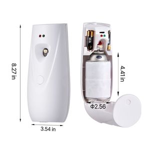 Dispenser Spray Deodorante Intelligente da Parete/Montabile, Confezione da 4, Alimentato a Batteria, con Impostazioni di Temporizzazione Multiple - Product Image 6