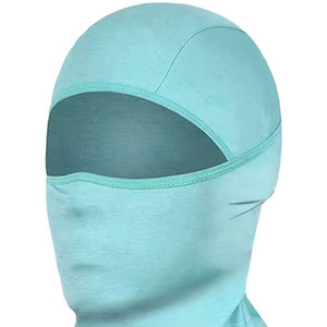 Couvre-visage Balaclava vert menthe, protection solaire UV, couvre-tête respirant pour cyclisme, unisexe, adulte - Product Image 4