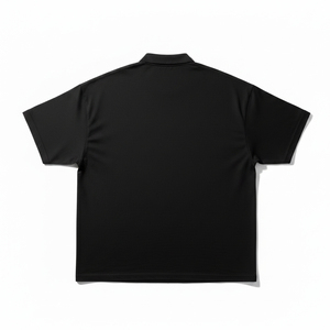 Polo pour homme en coton doux, coupe ajustée, respirant, vêtement décontracté, logo personnalisé, manches courtes, tendance estivale - Product Image 2