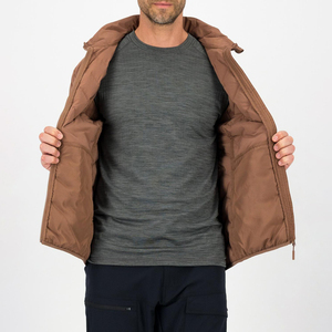 Chaquetas Acolchadas para Hombre con Logotipo Personalizado OEM, Chaqueta Acolchada de Alta Calidad con Cuello Alto, Chaqueta Bomber Brillante de Invierno, Chaquetas Personalizadas - Product Image 5