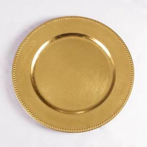 Assiette de Présentation Métallique Cuivrée, Compatible Lave-Vaisselle, Excellent Choix, Vaisselle de Table Robuste - Product Image 3