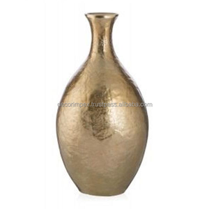 High Quality <b>Unique</b> Coastal Design Casted Flower <b>Vase</b> Handmade Metal Tabletop for Home Decor Wedding Gifts Easter Floor Display - Product Image 4