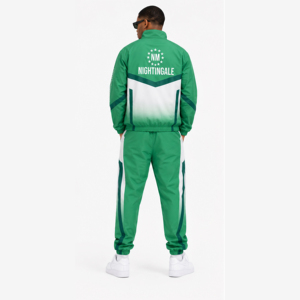Conjunto Deportivo para Hombre, Nylon Liso, Personalizado, al por Mayor, Impermeable y Resistente al Viento, Chaqueta Deportiva Personalizada - Product Image 5