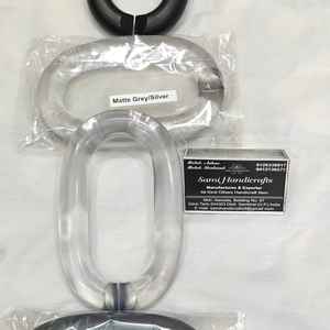 Cadena de Eslabones Metálicos Modernos de Gran Tamaño con Mezcla de Colores Cromados, Cadena Decorativa para Regalo de Cumpleaños, Boda o Decoración de Pared - Product Image 4