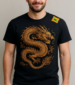 Camisetas de Hombre al por Mayor, Personalizadas, 100% Algodón, Impresión Serigráfica, de Alta Calidad, Ecológicas, 180g, Bangladesh - Product Image 3