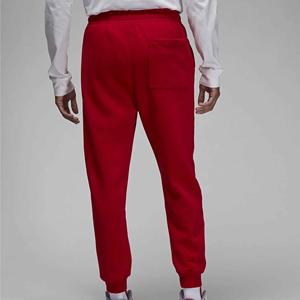 Manufacturers Custom Print OEM Service Men's Sweatpants High Waist Fleece Straight Casual Cotton Drawstring Pockets <b>Plain</b> Dyed - Product Image 2