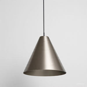 Lámpara Colgante de Diseño Moderno con Acabado Brillante Redondeado, Lámpara de Techo para Sala de Estar y Comedor, Grande - Product Image 4