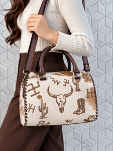 Nueva Colección de Bolsos de Cuero Vacuno con Cierre, Bolsos Cruzados Modernos, Bolso de Hombro de Gran Capacidad con Correa para el Hombro, Bolso de Mujer - Product Image 1