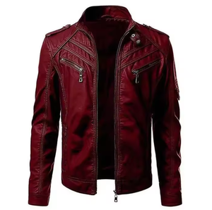 Chaquetas de Cuero para Hombre, Moda Otoño, Nuevas, Precios Razonables, Diseño Ligero - Product Image 5