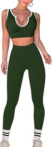 Premium Women Sports <b>Leggings</b> High Waist Tummy <b>Control</b> Sports Bra Adjustable Straps Quick Dry Running Training Gym Activewear - Product Image 3