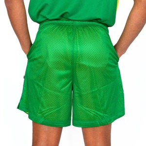 Shorts de baseball pour hommes taille haute en coton élastique, respirants à l'avant, séchage rapide, entrejambe de 5 pouces, couleur unie, style urbain, pour l'entraînement - Product Image 2