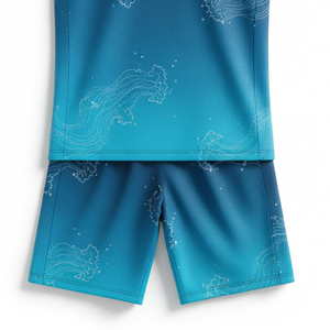 Tenue de basket-ball personnalisée en sublimation, tissu mesh respirant, prix bas, kit de maillot de basket sublimé - Product Image 4