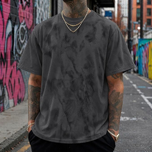 Oversized <b>Tshirts</b> for Men Tie Dye Hipster T Shirts Fashion Baggy Gym Shirts Short Sleeve Unisex Designer Tees Shirt - Product Image 2