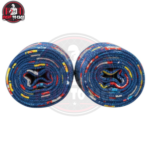 Bandes de boxe pour enfants à sublimation personnalisée, haute élasticité, protège-poignets, entraînement junior, accessoires de boxe en coton durable - Product Image 5