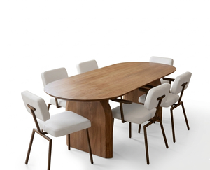 Modern Design Solid Mango Wooden Adjustable 4 Seater <b>Dining</b> <b>Table</b> with Customize Color for <b>Dining</b> Room Furniture - Product Image 4
