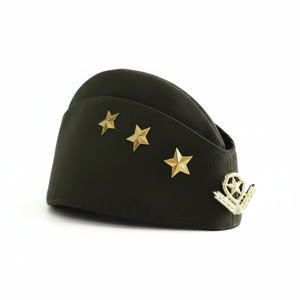 Gorras de Visera de Diseño Nuevo 2026 al por Mayor, Hechas a Mano, para Oficiales, de Lana y Poliéster, con Diseño y Logotipo Personalizados - Product Image 5