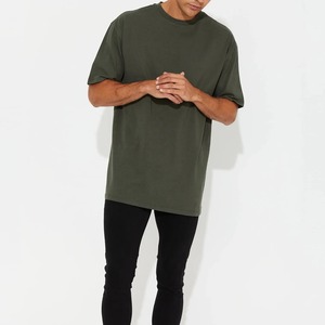 T-shirt en coton à épaules tombantes, coupe ample et décontractée, style élégant pour homme et femme, confort toute la journée. - Product Image 3