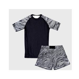 2026มาใหม่กางเกงขาสั้นต่อสู้เปล่า BJJ MMA rash GUARD Jitsu grappling NO GI Wear ในสไตล์ที่เป็นเอกลักษณ์ - Product Image 5