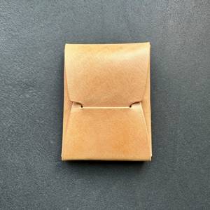 Creative Stitchless Genuine Leather <b>Wallet</b> Minimalist Card Case No Stitch Slim <b>RFID</b> <b>Blocking</b> Men Mini <b>Wallet</b> SLW-0049 - Product Image 1