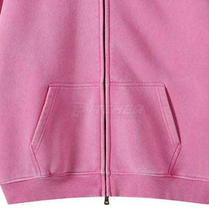 เสื้อฮู้ดซิปผู้ชายสไตล์เทรนดี้ พร้อมวัสดุภายในนุ่ม ระบายอากาศได้ดี และทรงสวมใส่สบายสไตล์คนเมือง - Product Image 6