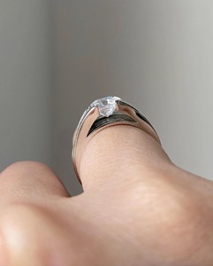 Lab Grown 2 Carat Asscher Cut Diamond Engagement Ring <b>Set</b> <b>Square</b> Solitaire Ring with Half Eternity Band Bridal Wedding <b>Set</b> - Product Image 6