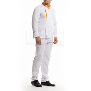 Uniforme de Hotel de Bajo Costo para Personal: Chef, Cocina, Recepción, Camarero. Poliéster/Algodón, Cómodo, Manga Larga, Costuras Resistentes. - Product Image 3