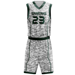 Custom Breathable Plus Size Basketball Uniform Jersey with <b>Shorts</b> Team Wears Set-High Quality Custom Logo - Product Image 5