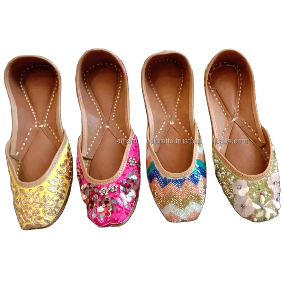 Embroidered Rajasthani Punjabi Jutti Customizable Styles