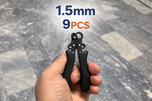 Pince à boucler One Step Looper 1,5 mm – Lot de 9 pour la fabrication de bijoux - Product Image 2