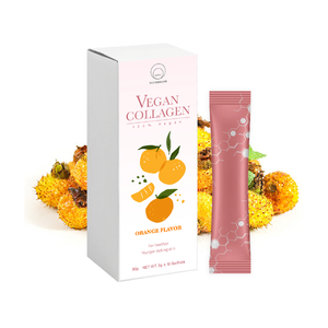 Boisson naturelle anti-âge éclaircissante pour la peau à base de céramide, polyphénol de grenade et collagène en peptides - Product Image 1