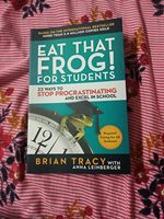 Eat That Frog para estudiantes, de Tracy Brian, libro en inglés de bolsillo para niños y adultos, motivación y habilidades de aprendizaje, educación