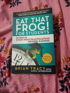 Eat That Frog for Students By Tracy Brian English Peperback <b>Book</b> Student Motivation and Learning Skills <b>Book</b> - Product Image 3