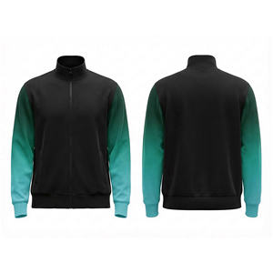 Veste d'entraînement respirante en polyester à sublimation avec fermeture éclair intégrale, chaude, respirante et à séchage rapide |   Tailles Hommes Femmes Jeunes |   Veste d'entraînement - Product Image 3