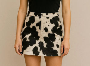 ชุดเซ็ตเสื้อเชิ้ตเดนิมสั้นทรงใหม่ทันสมัยใส่สบายระบายอากาศได้ดี กระโปรงเดนิมและกางเกงขายาวแบบกระดุมสองแถวสำหรับผู้หญิง ปี 2026 - Product Image 5