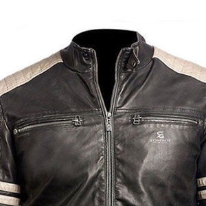 Classic <b>Vintage</b> Motorcycle Leather <b>Jacket</b> Men Genuine Leather <b>Biker</b> Casual Winter Outerwear Manufacturer 2026 - Product Image 3