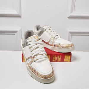 รองเท้ากีฬาลำลองผู้ชาย หนังแท้ พื้นรองเท้าแบบ Air Cushion ผูกเชือก หัวมน แฟชั่นทันสมัย - Product Image 6