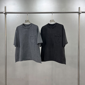 T-shirt en coton surdimensionné pour homme, coupe ample, respirant, doux, confortable, décontracté, pour le streetwear et le quotidien - Product Image 5