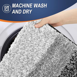 Customised Modern Classic <b>Bathroom</b> <b>Runner</b> Rugs, Extra Soft Absorbent Microfiber Bath Rugs, Rubber Backing, Quick Dry Anti-Slip - Product Image 1