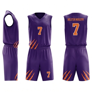 Uniforme de basket-ball unisexe personnalisé à manches courtes, respirant, imprimé, anti-humidité, de haute qualité – Meilleur fournisseur en ligne en promotion - Product Image 1