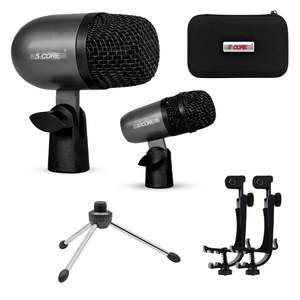 Micrófono de Condensador XLR de 5 Núcleos para Conga, Snare y Tom, Micrófonos para Instrumentos de Percusión - Product Image 1