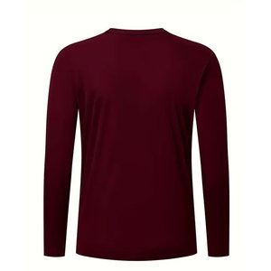Men'S <b>Athletic</b> Long Sleeve Round Neck Shirts, Quick-Dry Tops, Fitness <b>Athletic</b> Wear, Casual Outdoor Sports Wear - Product Image 2