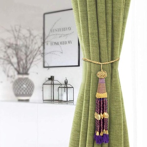 Handmade Tassel Window Ornaments Binding Rope <b>Curtain</b> Accessories Tassel <b>Curtain</b> Binding Wholesale - Product Image 2