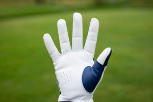 Guantes de Golf INJAE Personalizados con Iniciales, Transpirables, de Cuero Cabretta, Anti-UV, con Aberturas para los Dedos, para Mano Izquierda, Regalo Unisex, Deportes, Esquí - Product Image 2