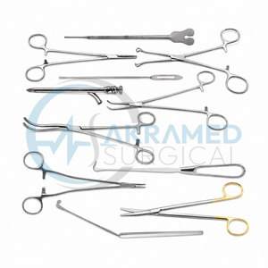 Juego de Instrumentos para Nefrectomía de Primera Calidad, 37 Piezas, Certificado CE, Instrumentos de Cirugía Renal Urológica, Kit de Acero Inoxidable - Product Image 2