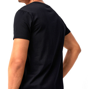 Camiseta Blanca al por Mayor para Hombre, Unisex, 100% Algodón, Ecológica, Transpirable, con Cuello, Personalizable con Logotipo Bordado, Manga Corta - Product Image 6